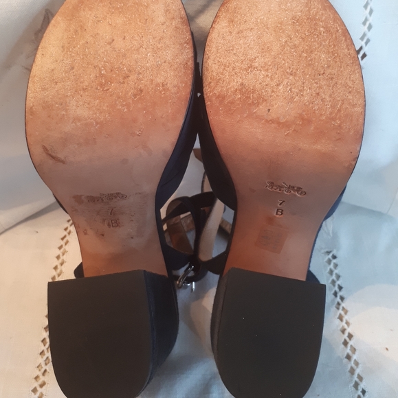 Coach platform heels s 7 - Picture 8 of 8